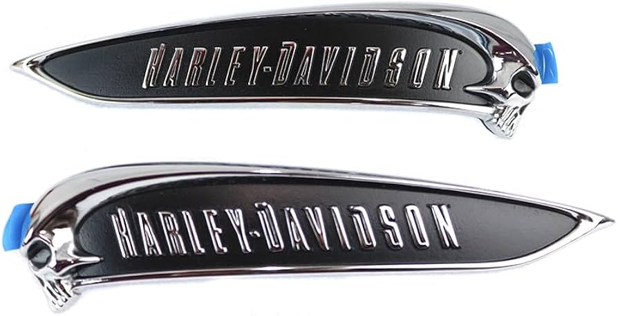 Amazon | ハーレー スカル タンク エンブレム セット 380014-192 [並行