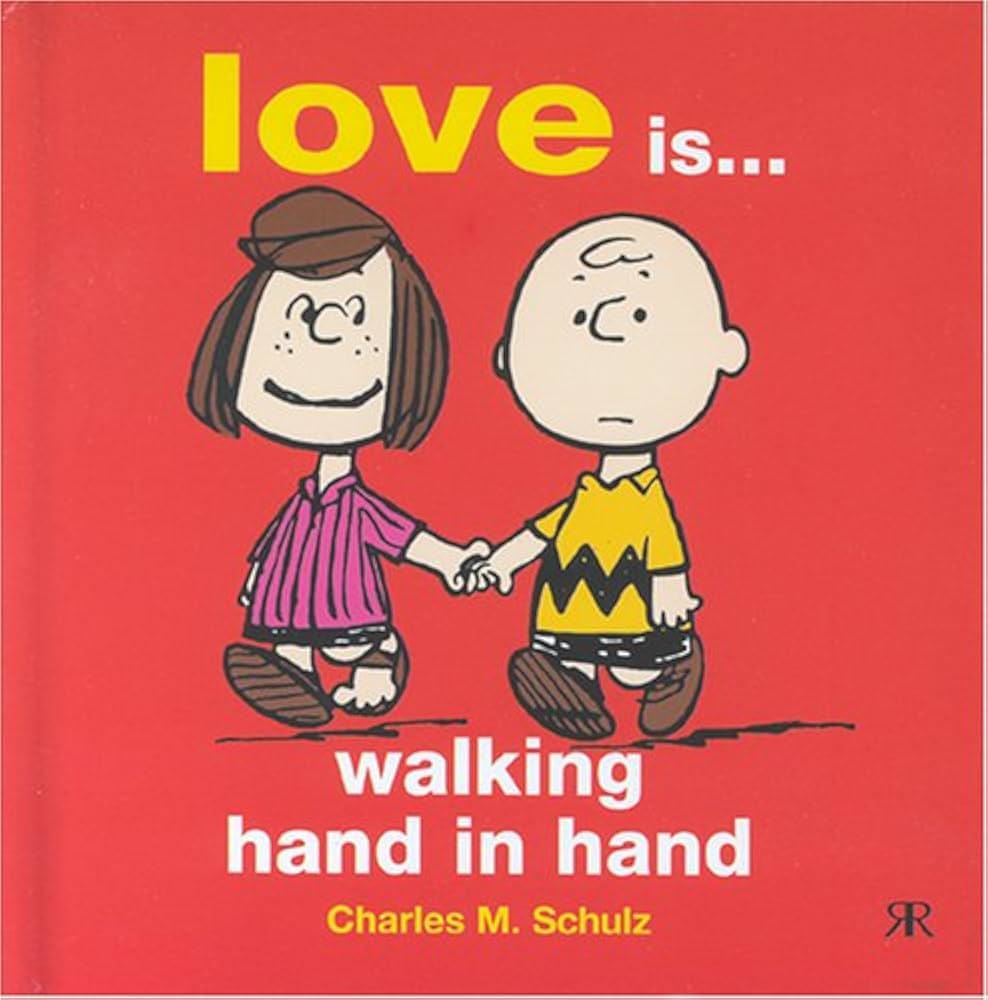 Amazon.co.jp: Love is Walking Hand in Hand (Peanuts Gift Books S