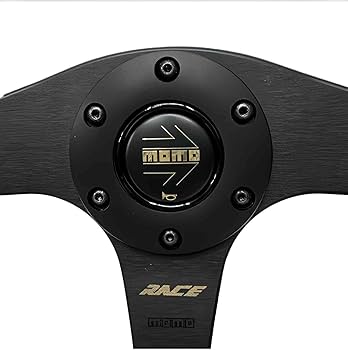 Amazon | MOMO モモ ステアリング RACE NOTO BLACK/GOLD レース ノト