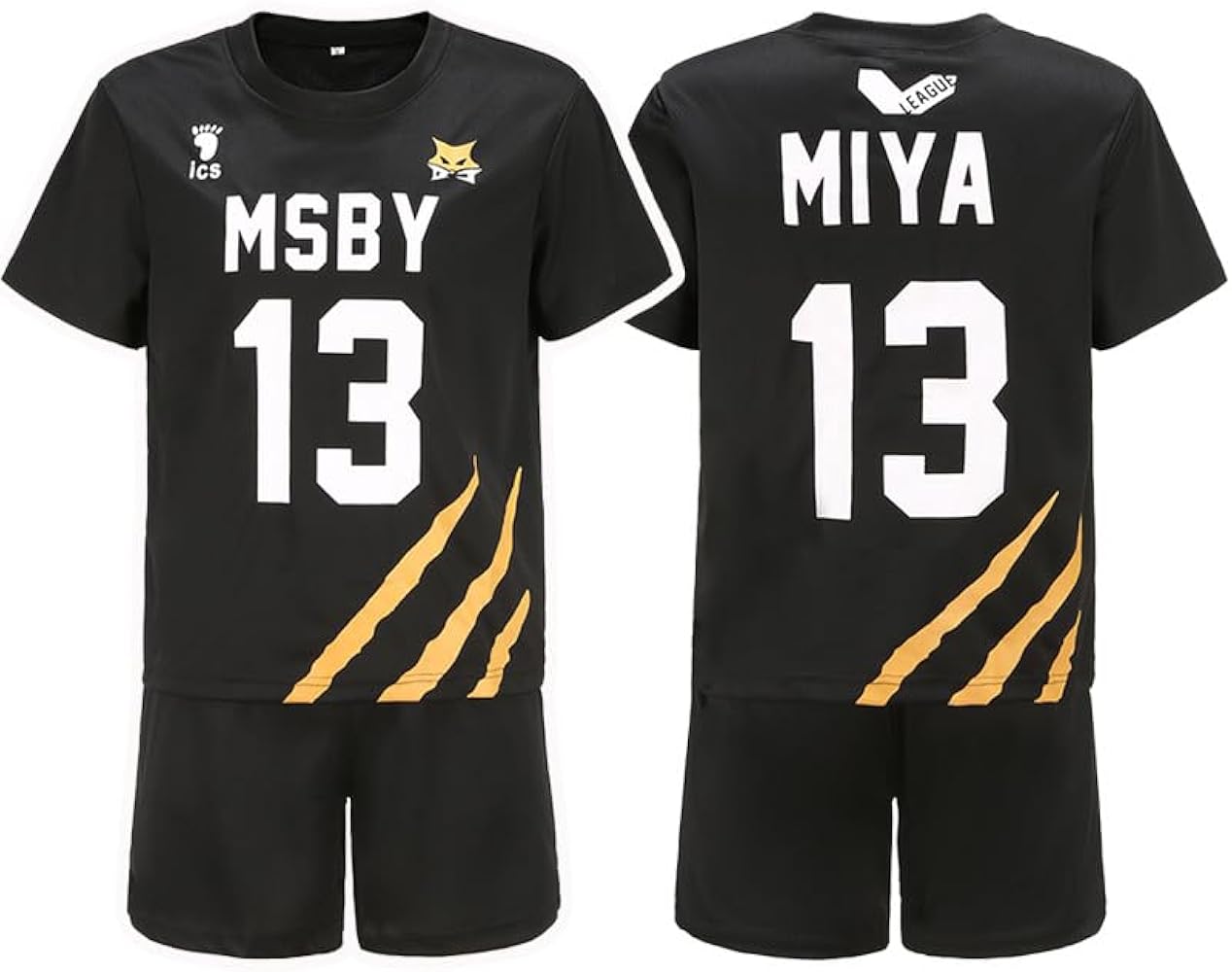 Amazon.co.jp: [fun costumes] ハイキュー!! MSBYブラックジャッカル