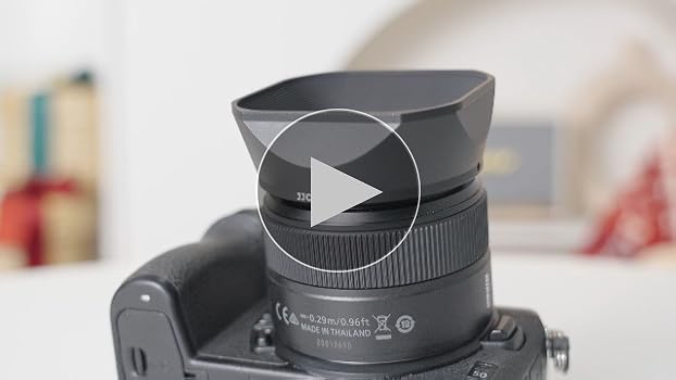 Amazon | JJC メタル 正方形 レンズフード + フードキャップ Nikon