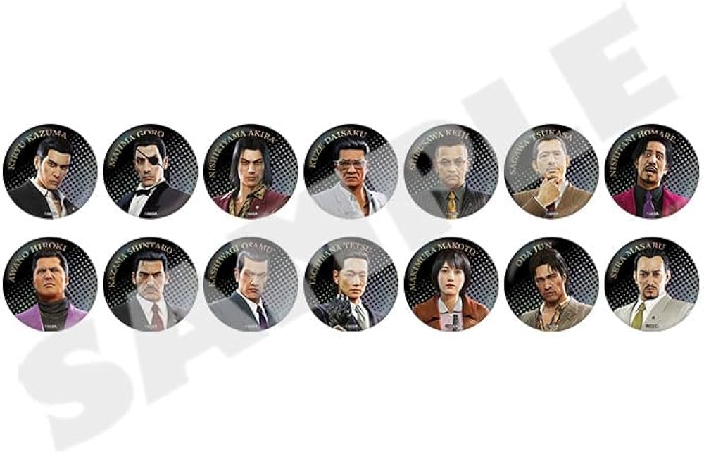 Amazon | 『龍が如く0 誓いの場所 Director's Cut』メタル缶バッジ