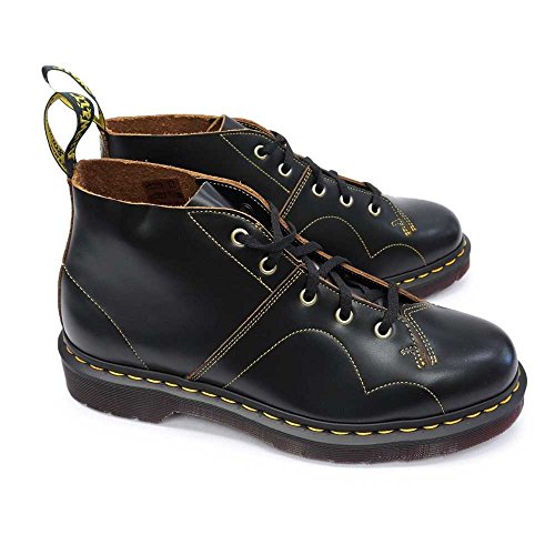 ドクターマーチン CHURCH LACE LOW BOOT BLACK 16054001 (メンズブーツ