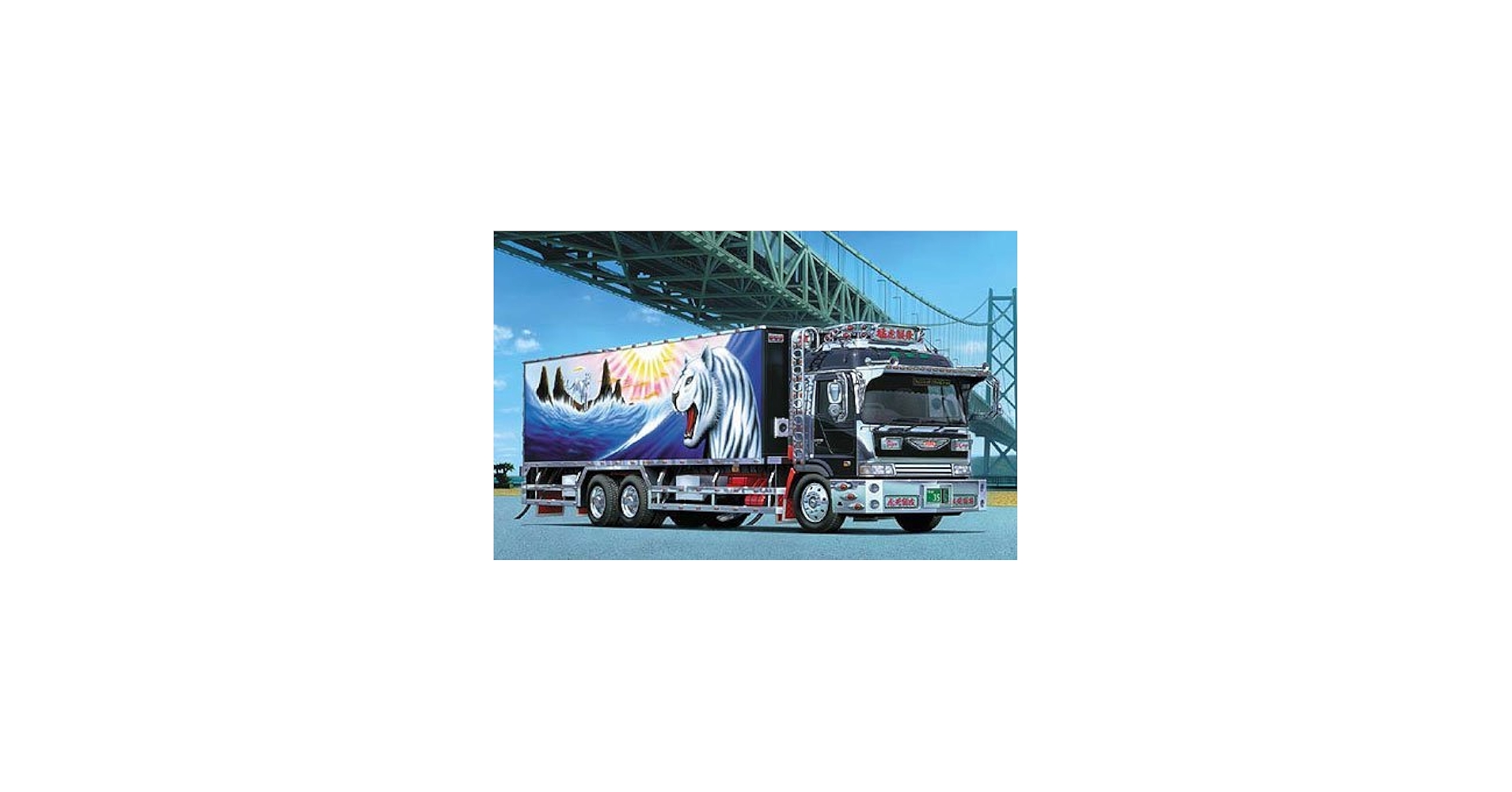 Amazon | 青島文化教材社 1/32 大型デコトラ No.87 椎名急送 猛虎襲来