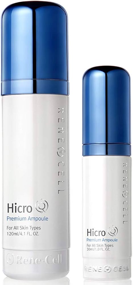 Amazon.com: RENECELL [Rene Cell] Hicro Q 優質安瓿組(120 毫升/ 4
