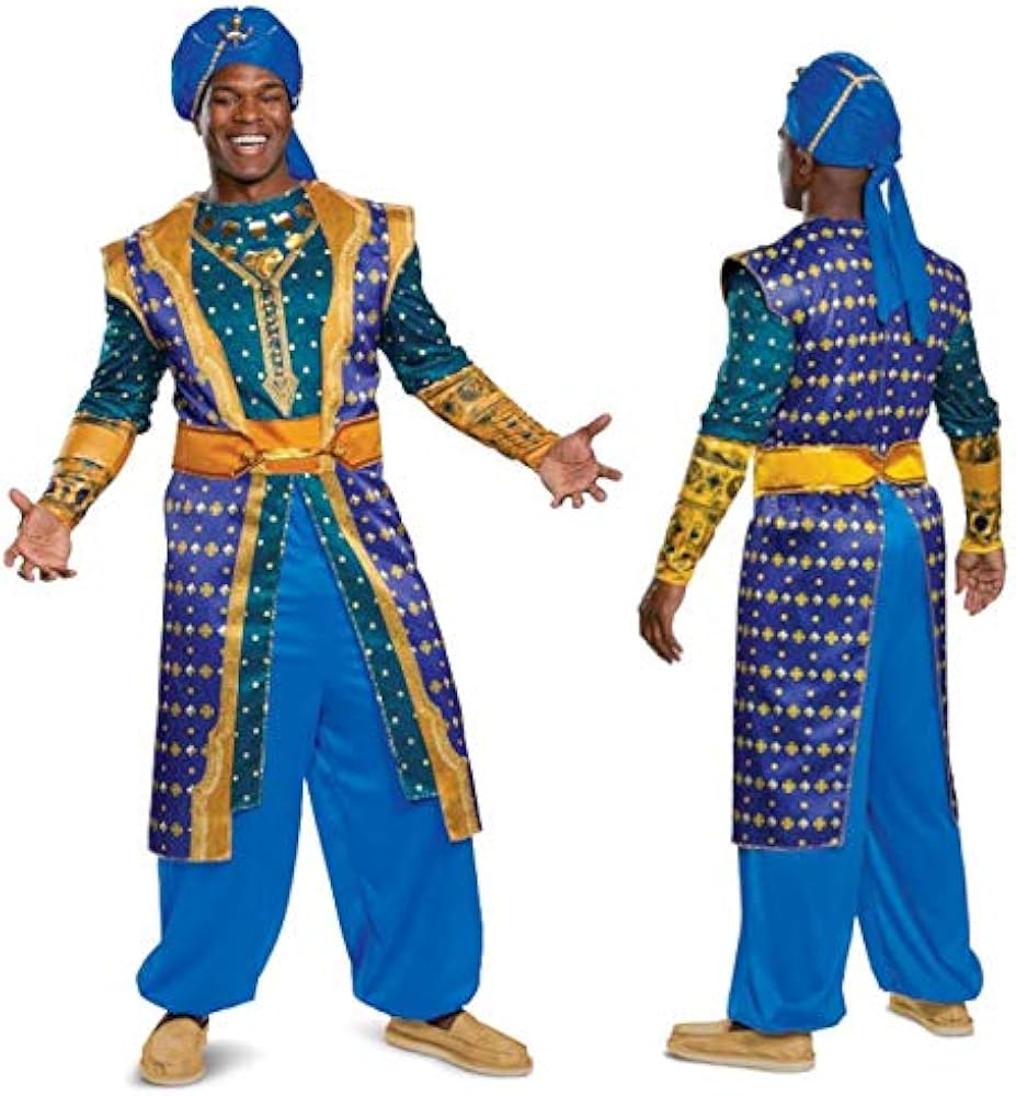 Amazon.co.jp: Disney ALADDIN Genie Adult Costume アラジン ジーニー
