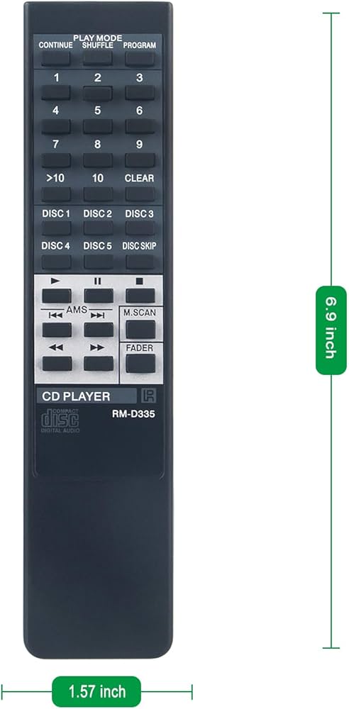 Amazon.com: Replacement Audio Remote Control Compatible with Sony
