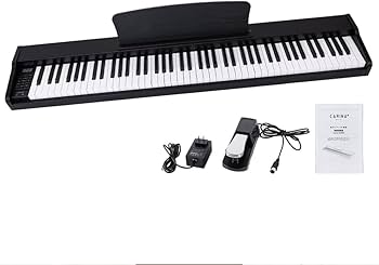Amazon | Carina 電子ピアノ 88鍵盤 キーボード 木製デザイン MIDI対応