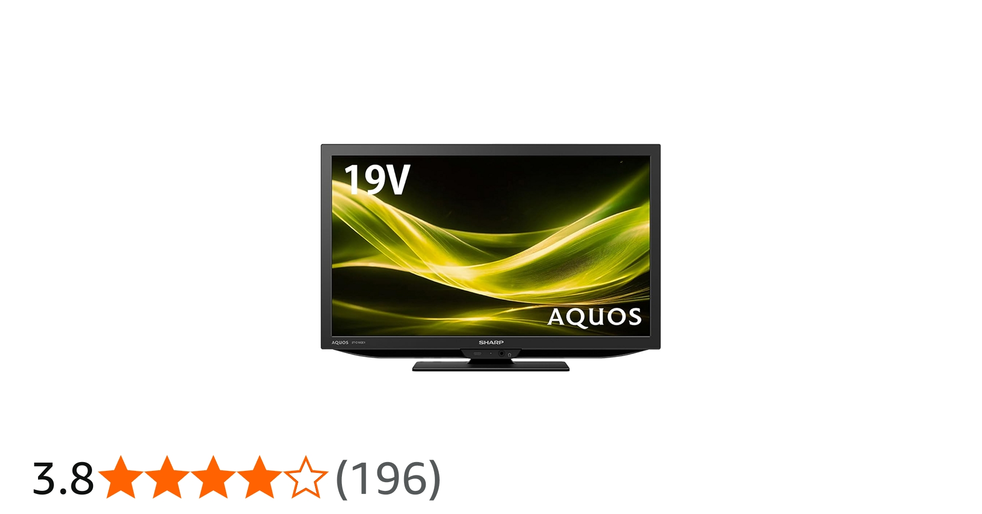 Amazon | シャープ 液晶テレビ 2T-C19GE1 AQUOS 19V型 ハイビジョン