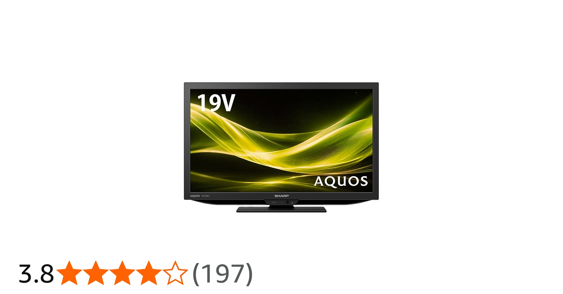 Amazon | シャープ 液晶テレビ 2T-C19GE1 AQUOS 19V型 ハイビジョン
