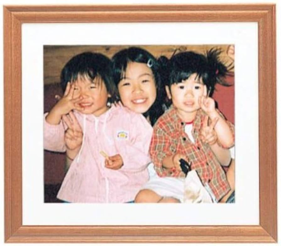 Amazon | FUJICOLOR 額縁 M13 全紙 木製 ブラウン 32064 | フォト