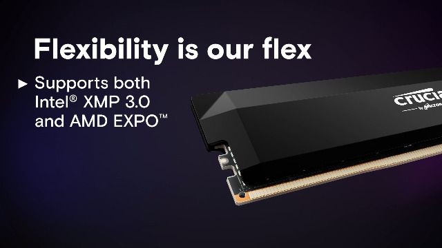 Crucial Pro DDR5 RAM 32GB Kit (2x16GB) 6400MHz CL38, Overclocking