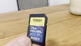 Amazon.com: Sony TOUGH-G series SDXC UHS-II Card 128GB, V90, CL10