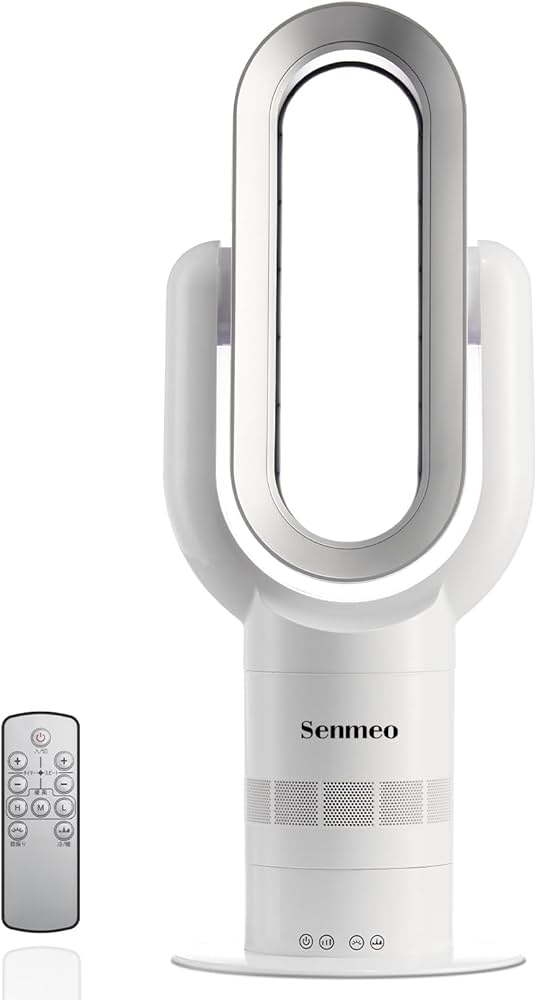 Amazon | Senmeo セラミックヒーター 冷暖兼用 1500W電気ファン