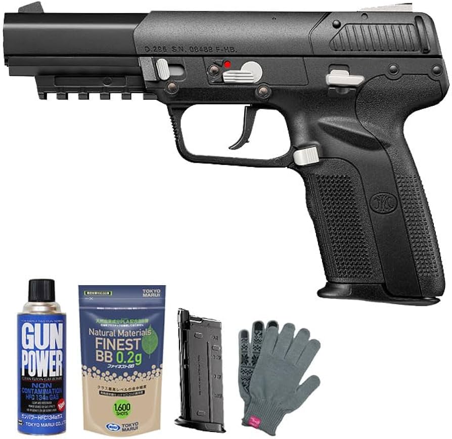 Amazon | FN 5－7 ファイブセブン Black（ガスブローバックガン フル