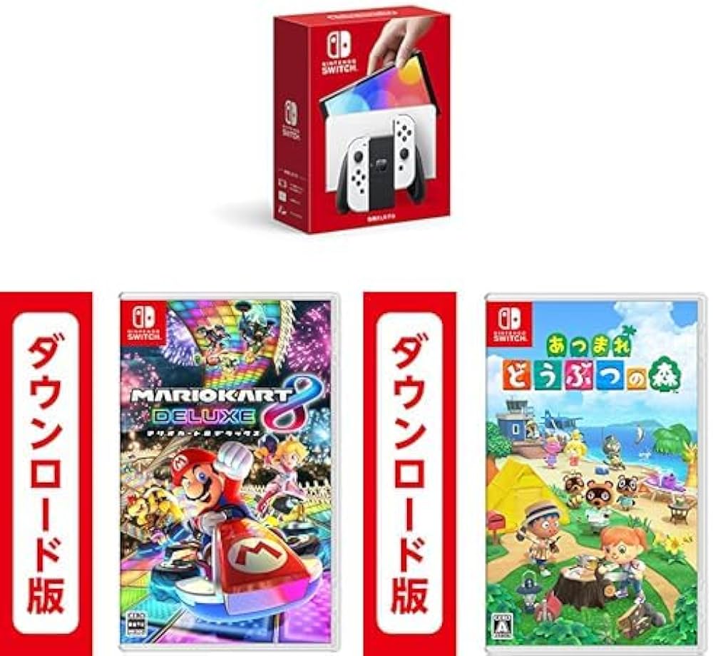 Amazon.co.jp: Nintendo Switch(有機ELモデル) Joy-Con(L)/(R