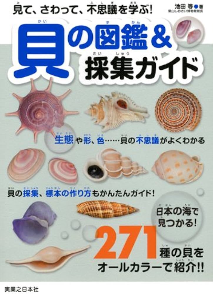 Amazon.co.jp: 見て、さわって、不思議を学ぶ！ 貝の図鑑＆採集ガイド