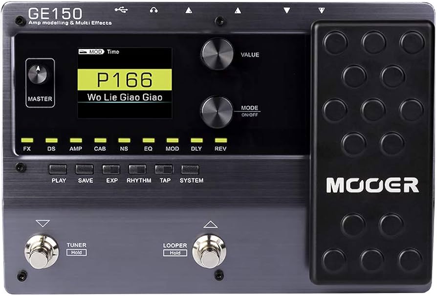 Amazon.com: MOOER GE150 Electric Guitar Amp Modelling Multi