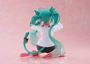 Amazon.co.jp: 初音*ミク Desktop Cute フィギュア ～猫耳Tシャツver