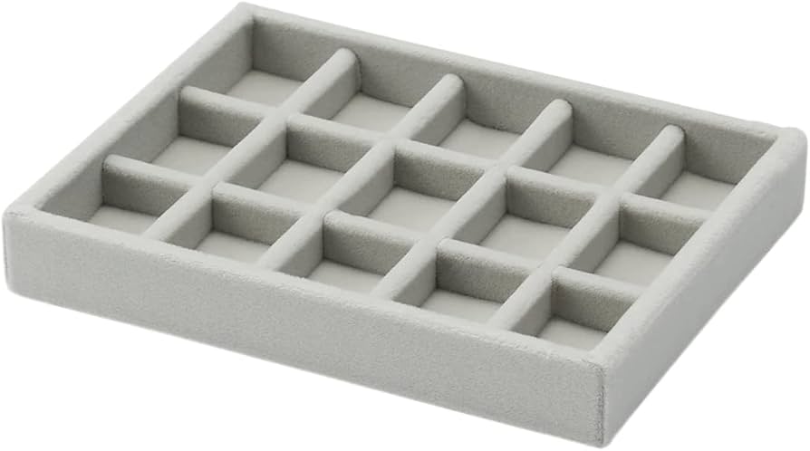 Amazon.co.jp：無印良品 重なるベロアケース格子 アクリルケース用