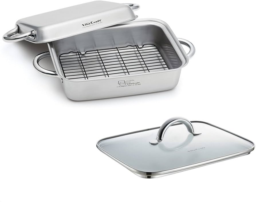 Amazon｜【セット買い】ビタクラフト ダブルグリル + 専用ガラス蓋(深