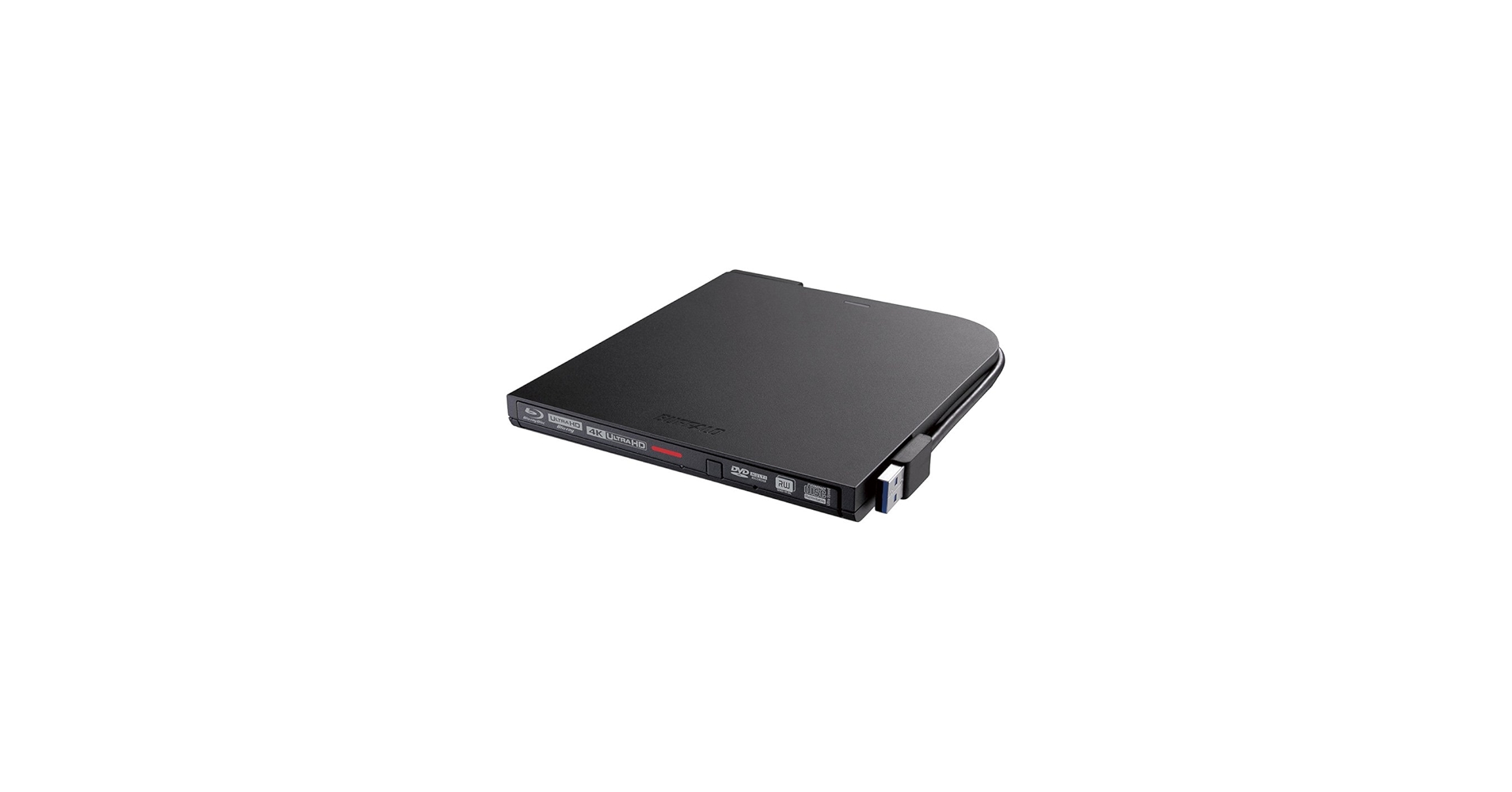 Amazon.com: Buffalo UHD BD Portable Blu-ray Drive Black BRUHD-PU3