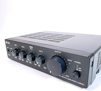 Amazon.co.jp: TOAトーア ミキサーアンプ A-260DU 動作品 : おもちゃ
