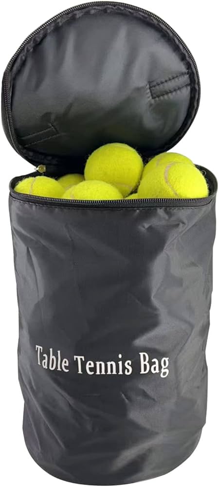 Amazon | テニスボールバッグ ポータブルテニスボールバスケット 45