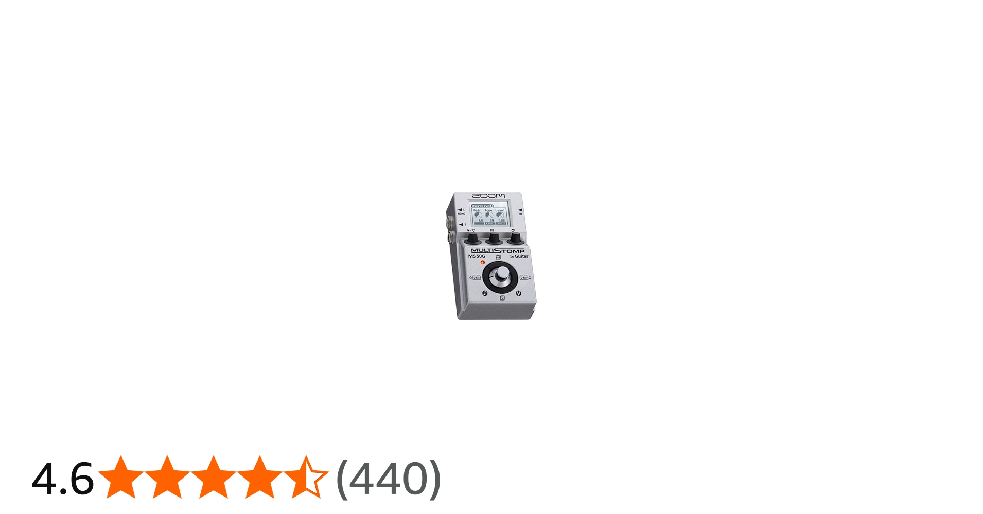 Amazon.co.jp: Zoom Ms-50G マルチストンプギターエフェクトペダル