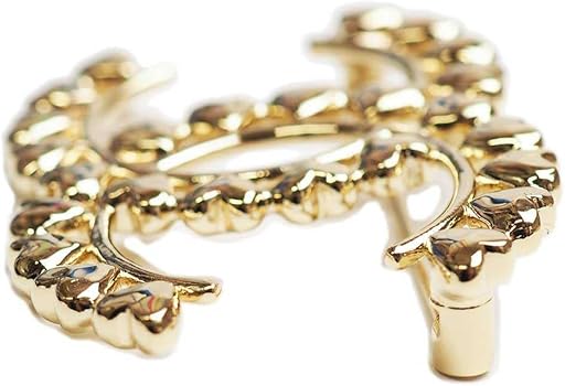 Amazon.co.jp: [シャネル]CHANEL CCハートブローチ ゴールドカラー