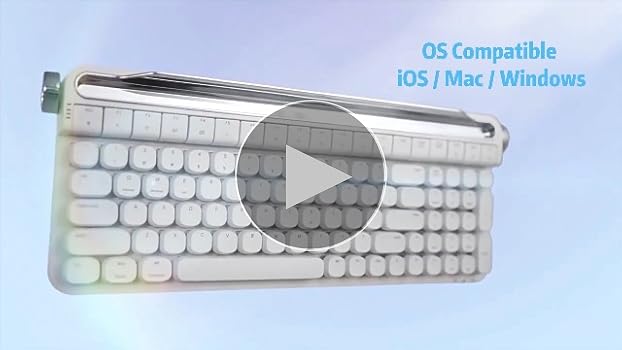 Amazon.com: Odpaltoy Retro Typewriter Mechanical Keyboard with