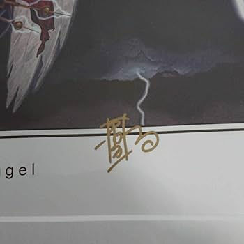 MTG 稲妻の天使 アポカリプス 日本語版 foil サインド MTG 稲妻の天使