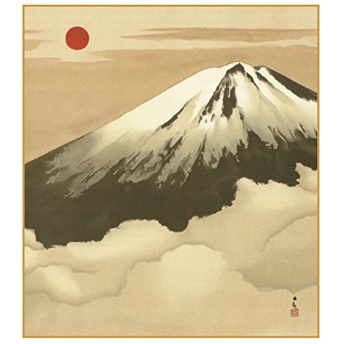 Amazon.co.jp: 色紙絵 大観富士精選 【霊峰富士】 横山大観 [K10-004