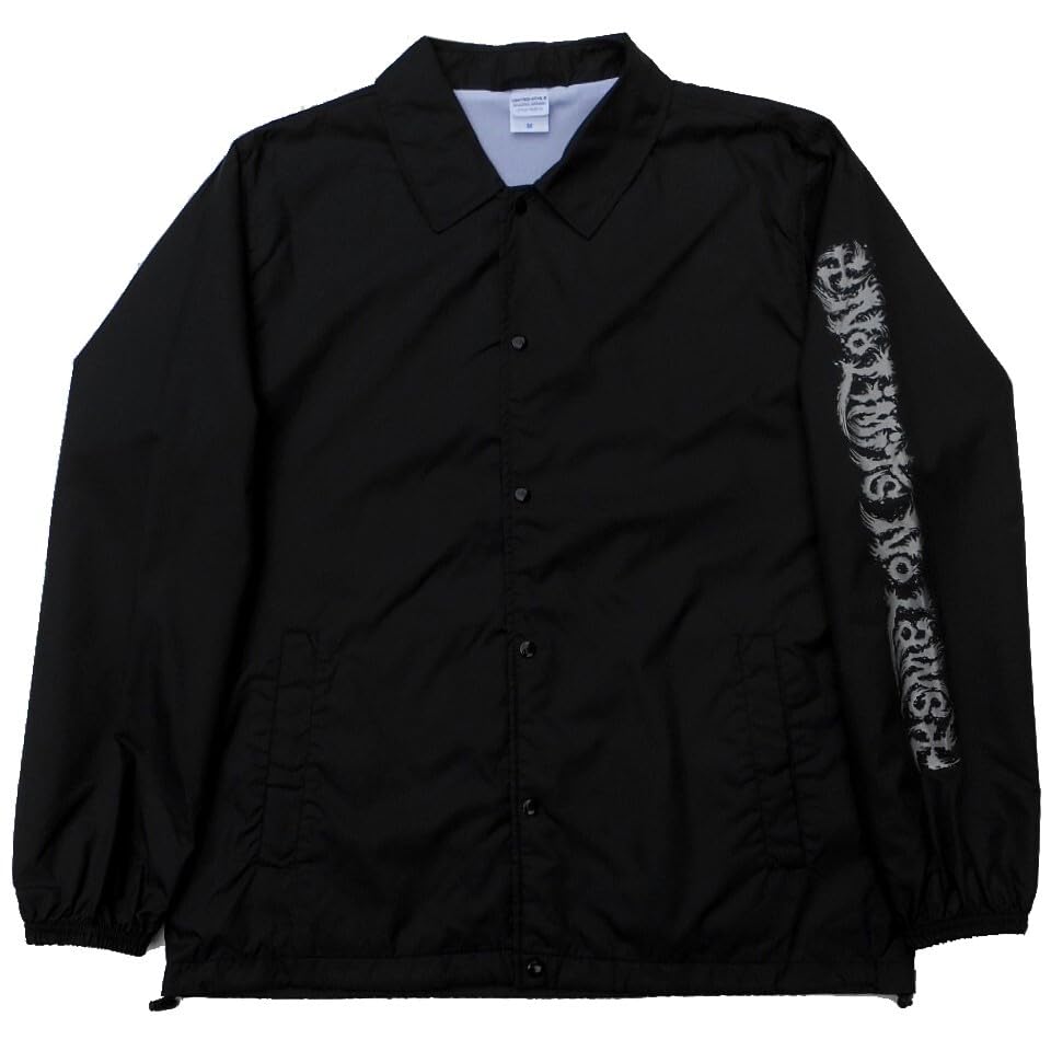 Amazon.co.jp: CPW SKATE SHOP SUGIMANJI WIND BREAKER ブラック 黒x銀