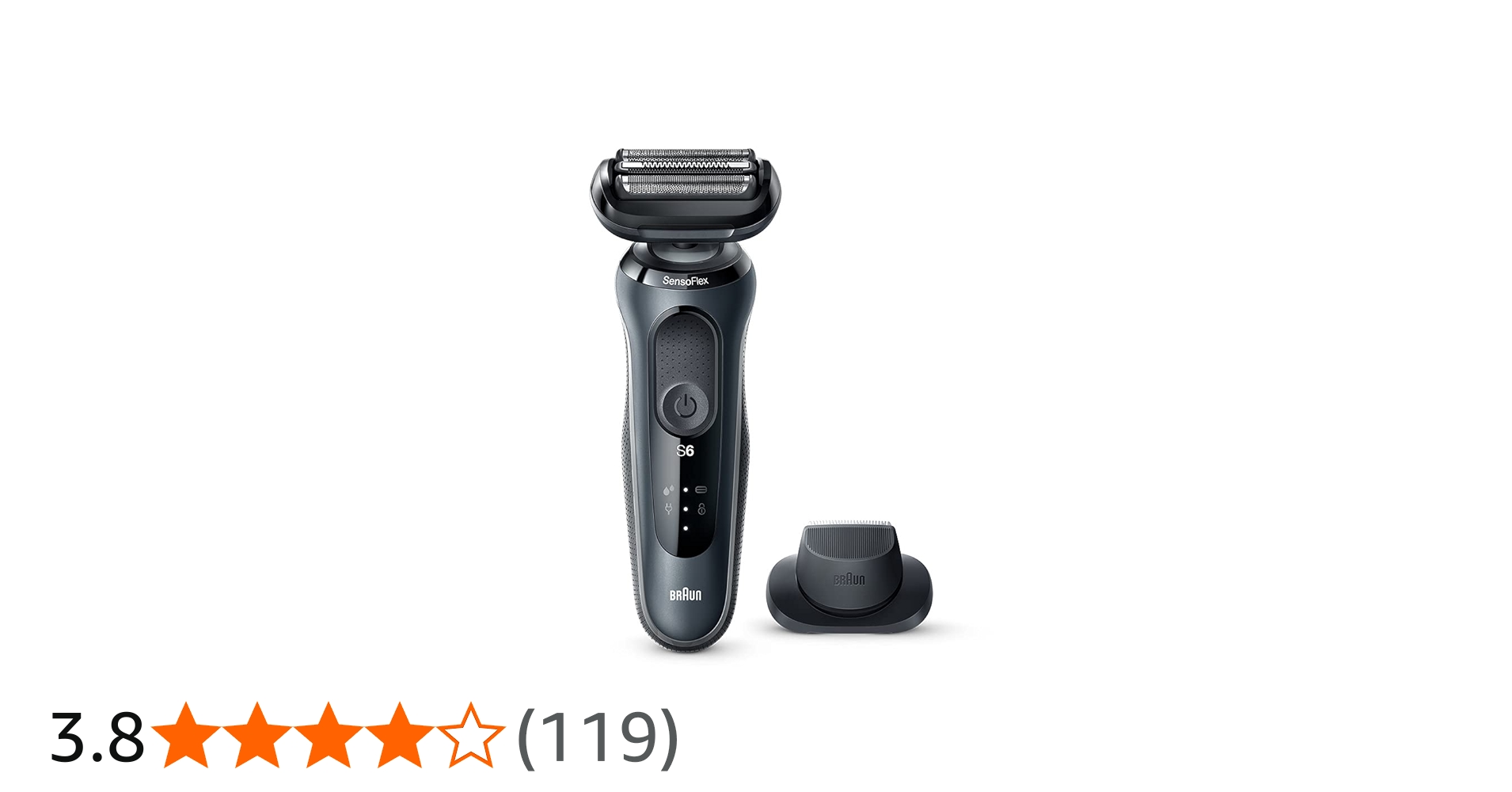 Amazon | 【新密着シリーズ6】ブラウン メンズ電気シェーバー 60