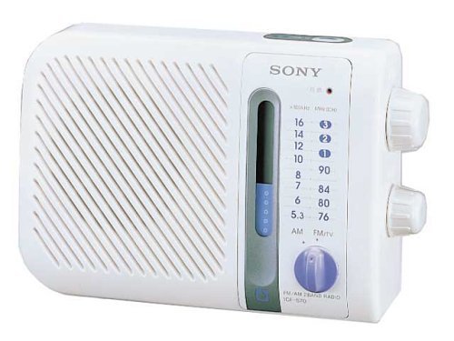 Amazon.co.jp: SONY FM/AMラジオお風呂ラジオ ICF-S70 : 家電＆カメラ