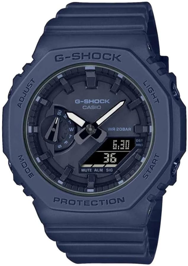 Amazon.com: Casio Watch GMA-S2100BA-2A1ER, Blue, Strap. : Clothing