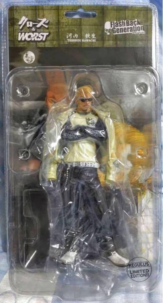 Amazon | クローズ&WORST FBG 髑髏の系譜編 河内鉄生 フィギュア 武装