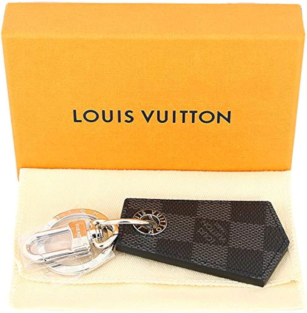 Amazon.co.jp: [ルイヴィトン] キーホルダーアンシャッペ ダミエグラ