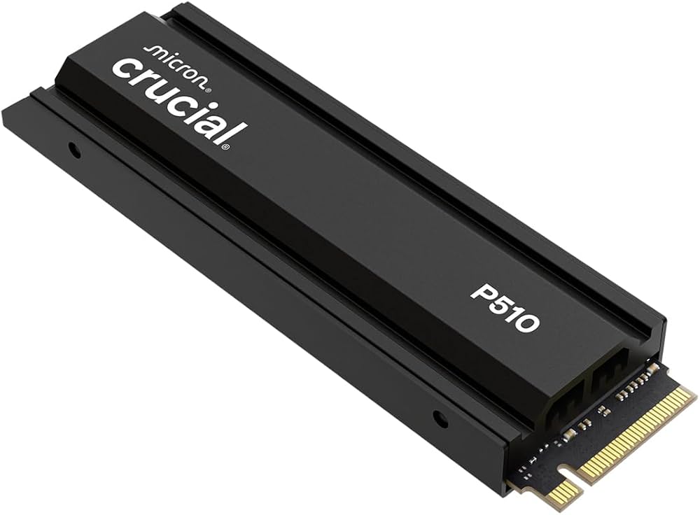 Amazon | Crucial P510 1TB Gen5 NVMe SSD ヒートシンク付き 最大