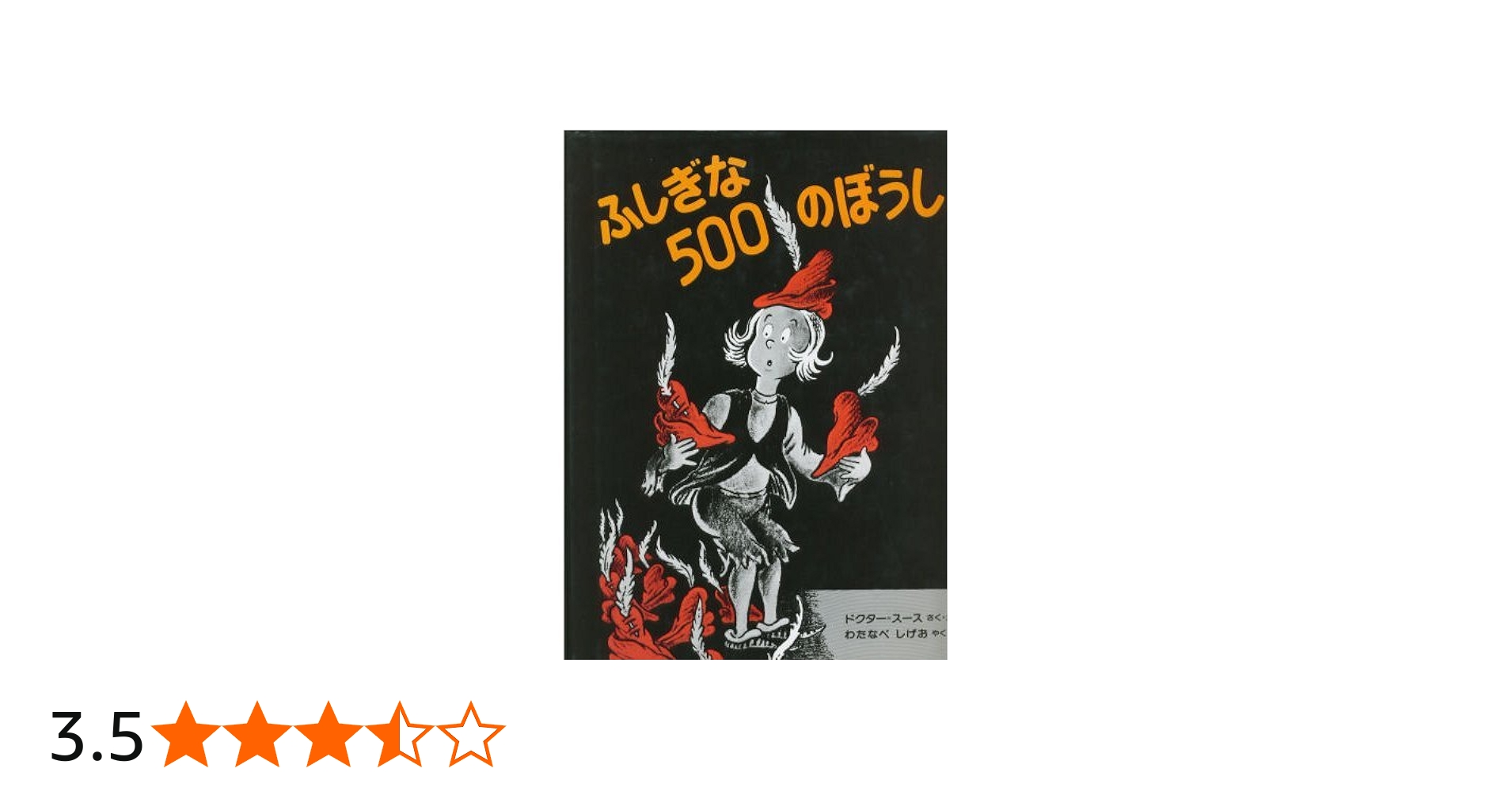 Amazon.co.jp: ふしぎな500のぼうし (ドクター・スースの絵本