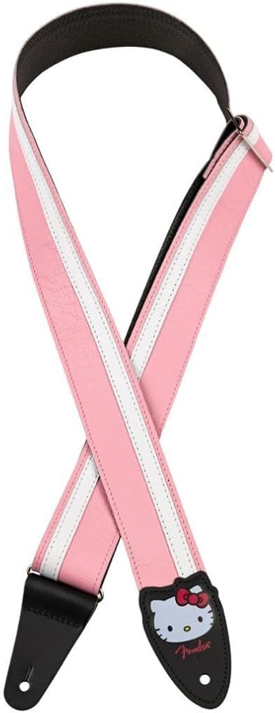 Amazon.co.jp: [フェンダー] x Hello Kitty Leather Strap Pink