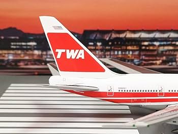 Amazon.co.jp: GeminiJets 1:400 完成品 for TWA for TRANS WORLD