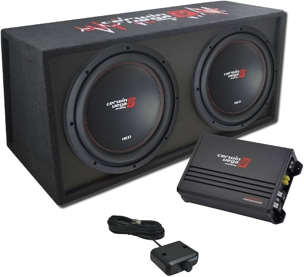 Amazon.com: Cerwin Vega BKX212V - 12” Dual-Loaded Subwoofers