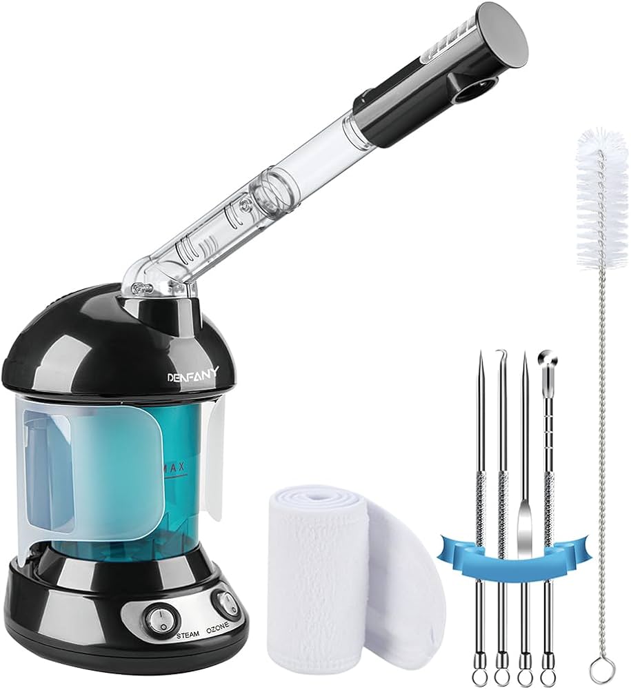 Amazon.com: Facial Steamer - DENFANY Nano Ionic Face Steamer with
