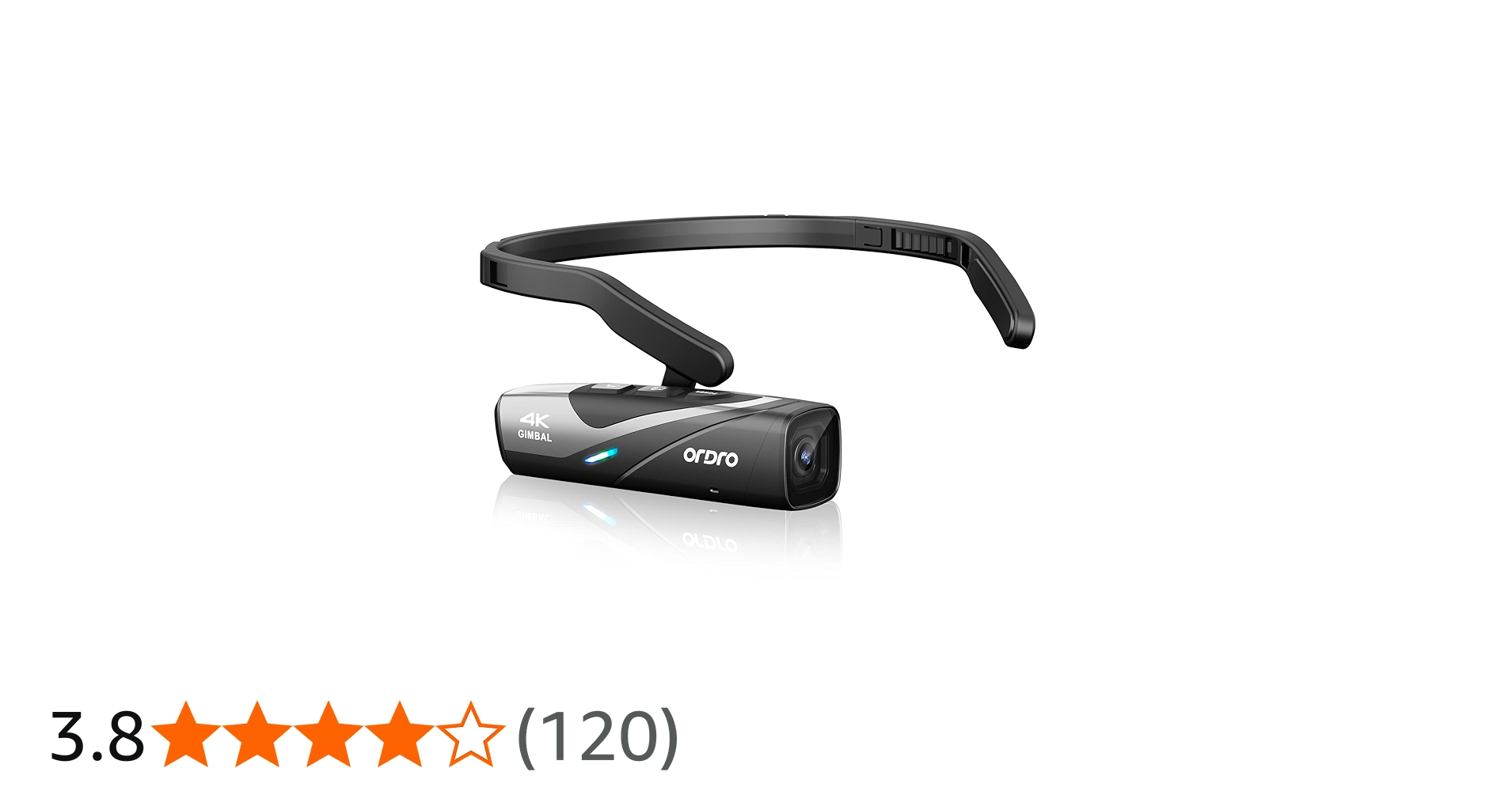 Amazon | ORDRO EP8 最新型 Vlog 4K ビデオカメラ ウェアラブル式