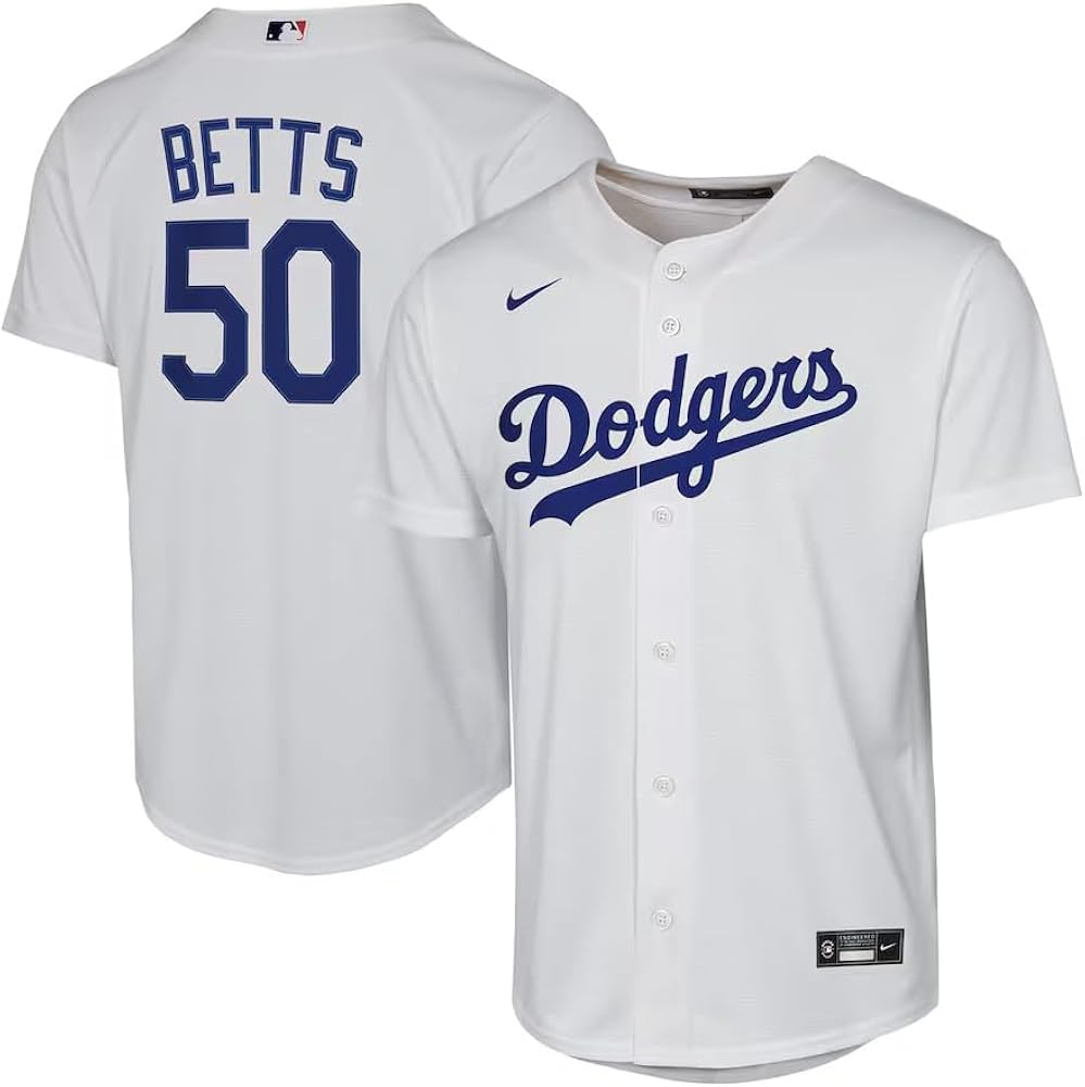 Amazon.com: Nike Mookie Betts #50 Los Angeles Dodgers Player
