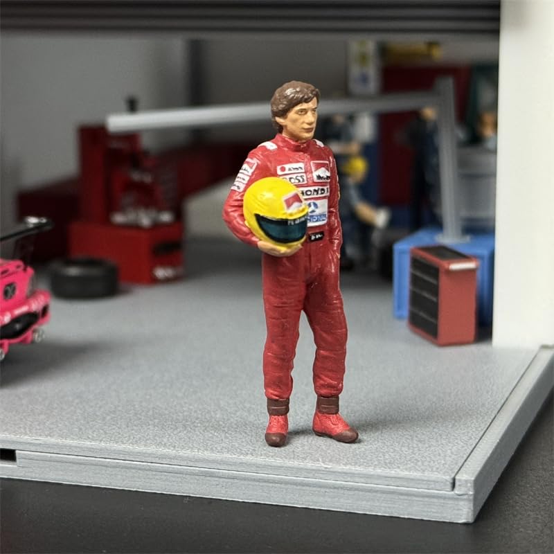 Amazon.co.jp: クラシックF1ドライバー フィギュア Ayrton Senna