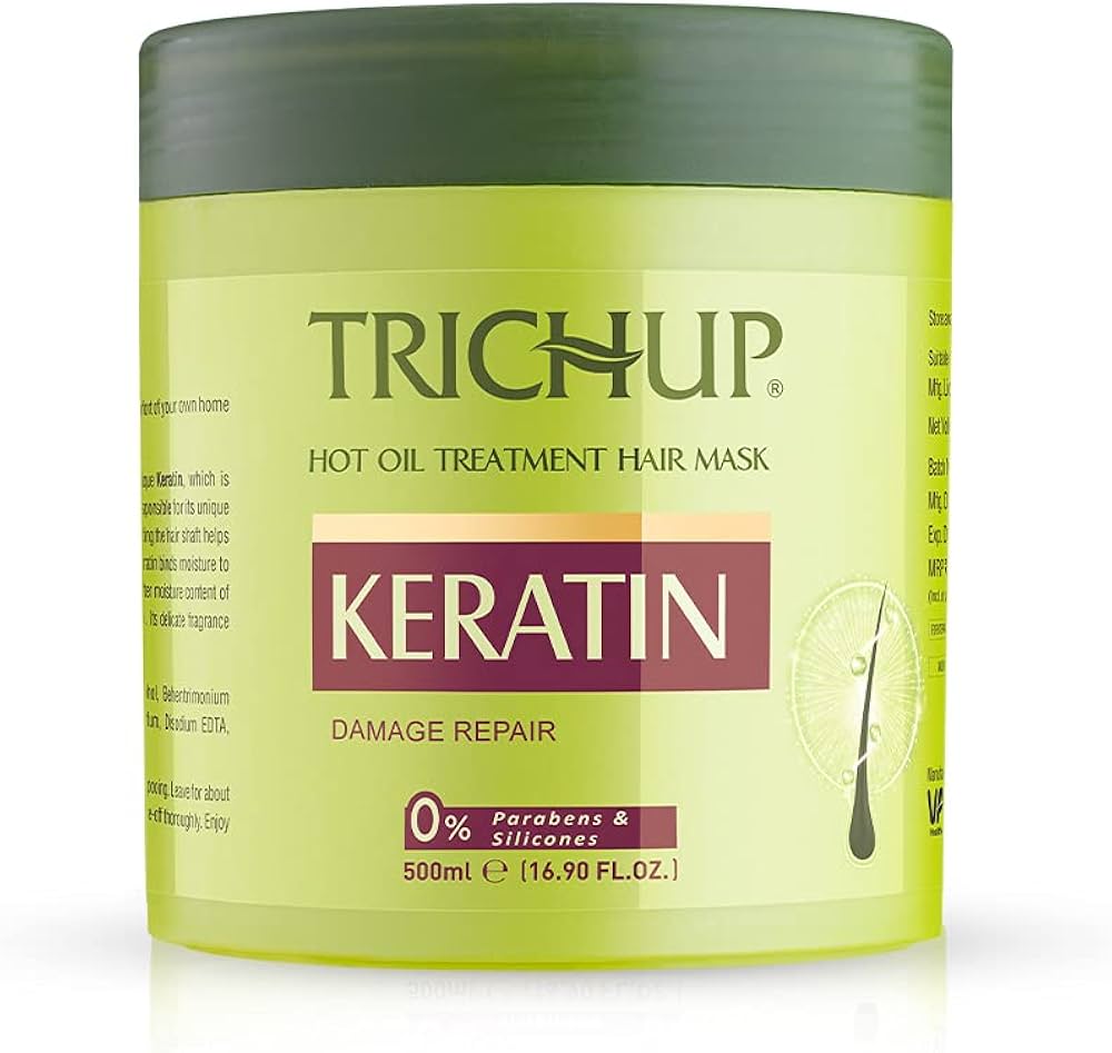 Amazon.com: Trichup Keratin Hot Oil Treatment Hair Mask For