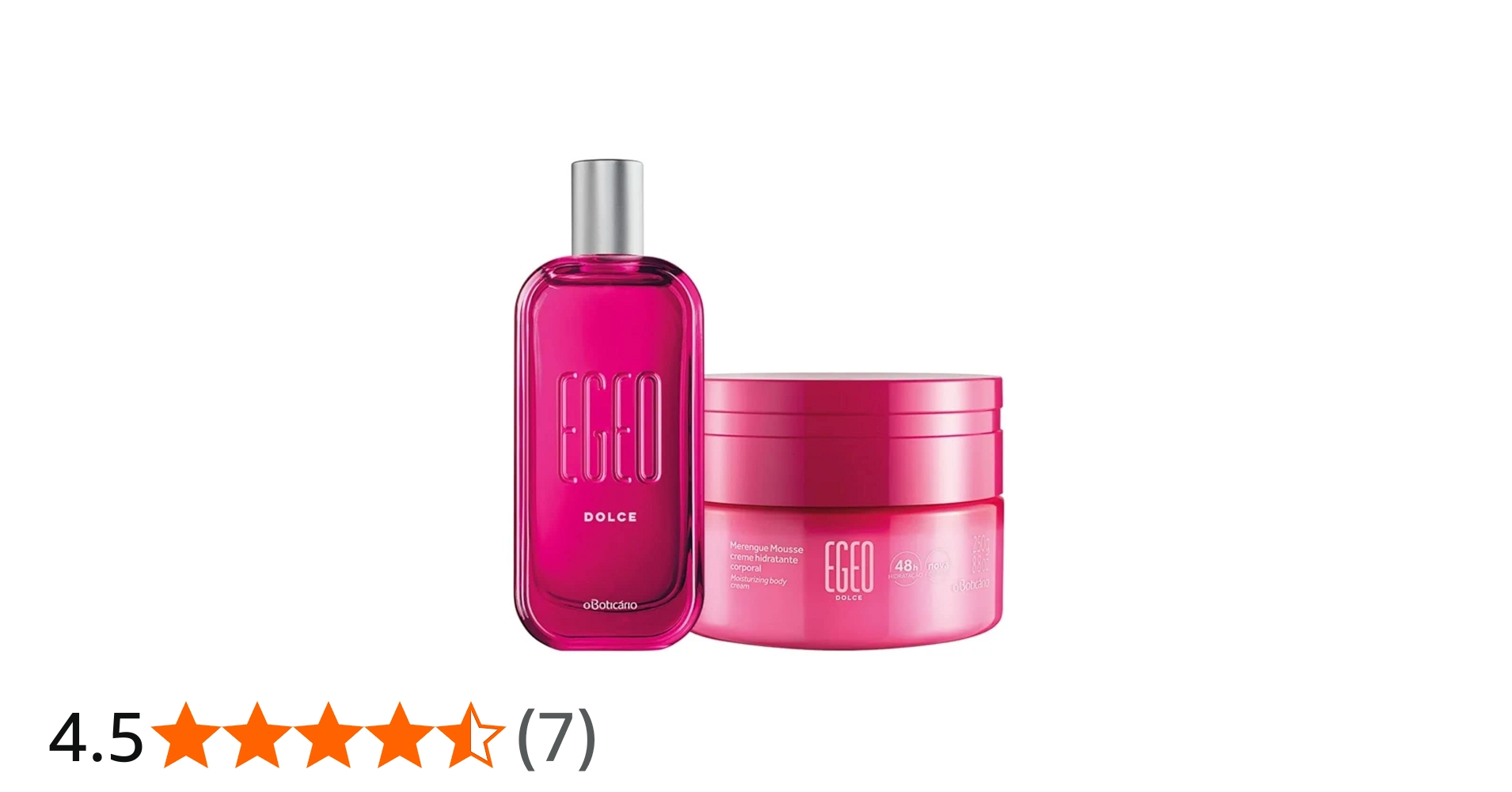 Boticario Egeo (Dolce) - Hidratante Corporal Em Cream Merengue